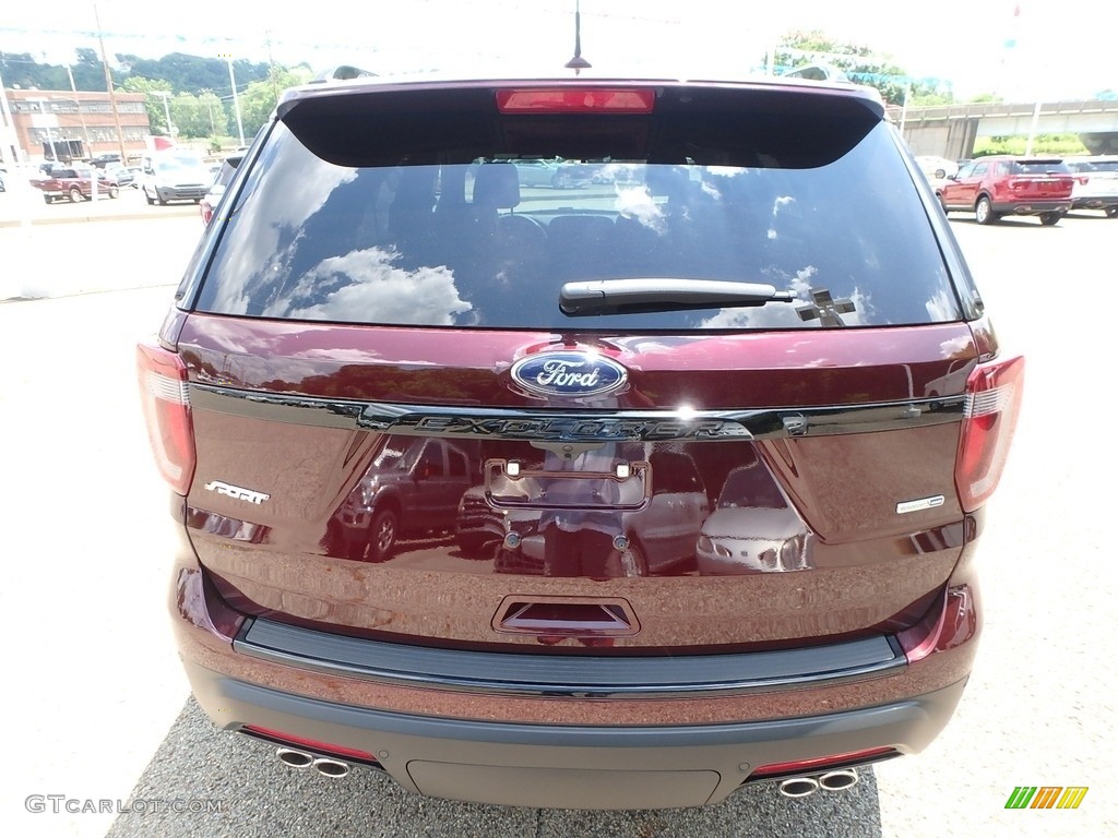 2018 Explorer Sport 4WD - Burgundy Velvet / Ebony Black photo #4