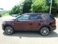2018 Burgundy Velvet Ford Explorer Sport 4WD  photo #6