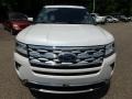 2018 White Platinum Ford Explorer Limited 4WD  photo #8