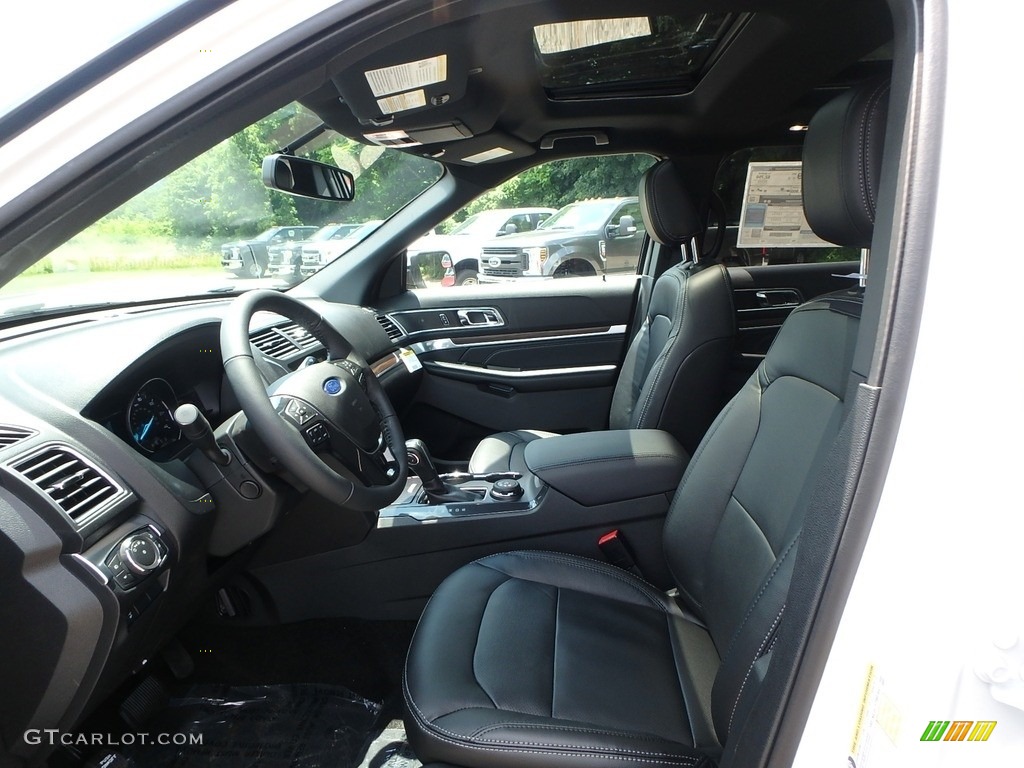 2018 Explorer Limited 4WD - White Platinum / Ebony Black photo #10