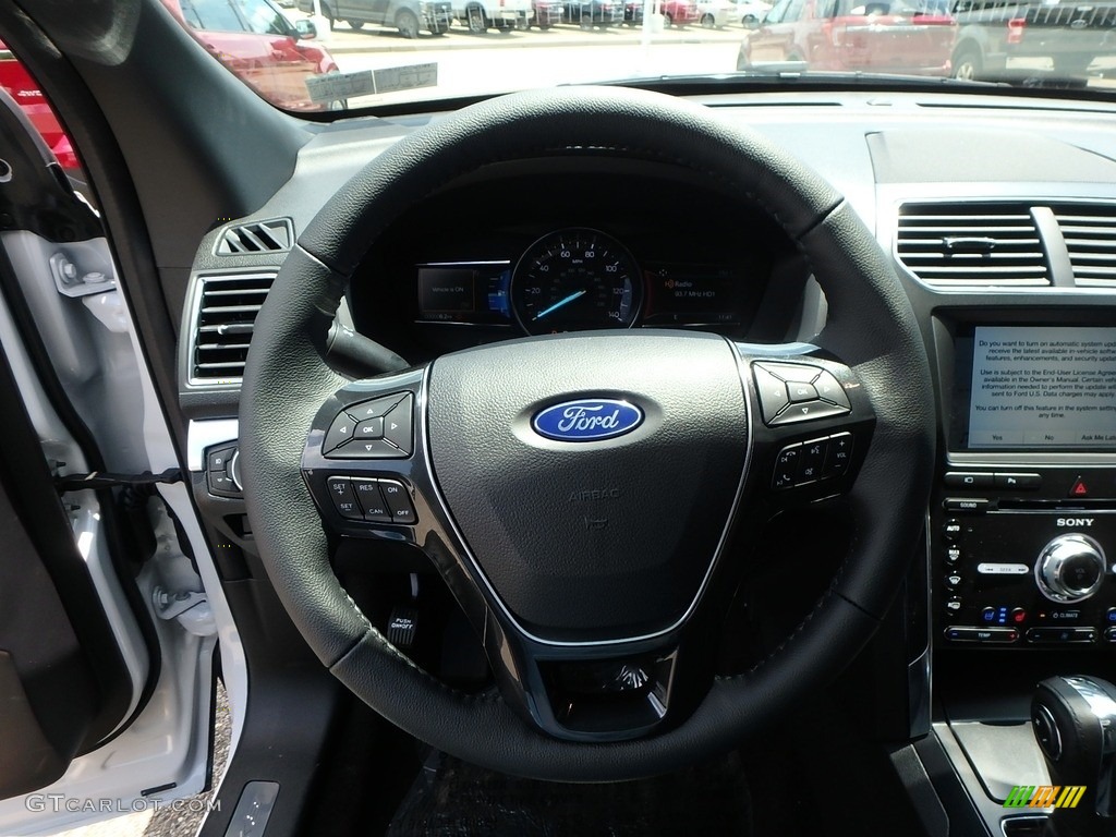 2018 Explorer Limited 4WD - White Platinum / Ebony Black photo #16