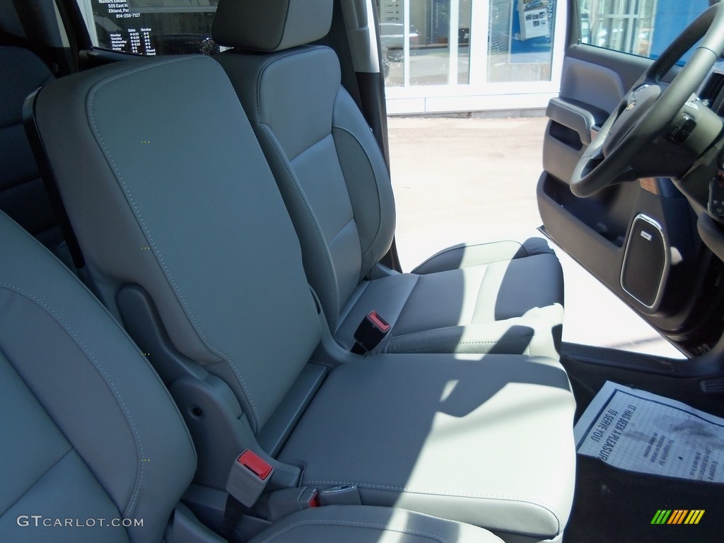 2019 Silverado 3500HD LTZ Crew Cab 4x4 Dual Rear Wheel - Iridescent Pearl Tricoat / Dark Ash/Jet Black photo #29