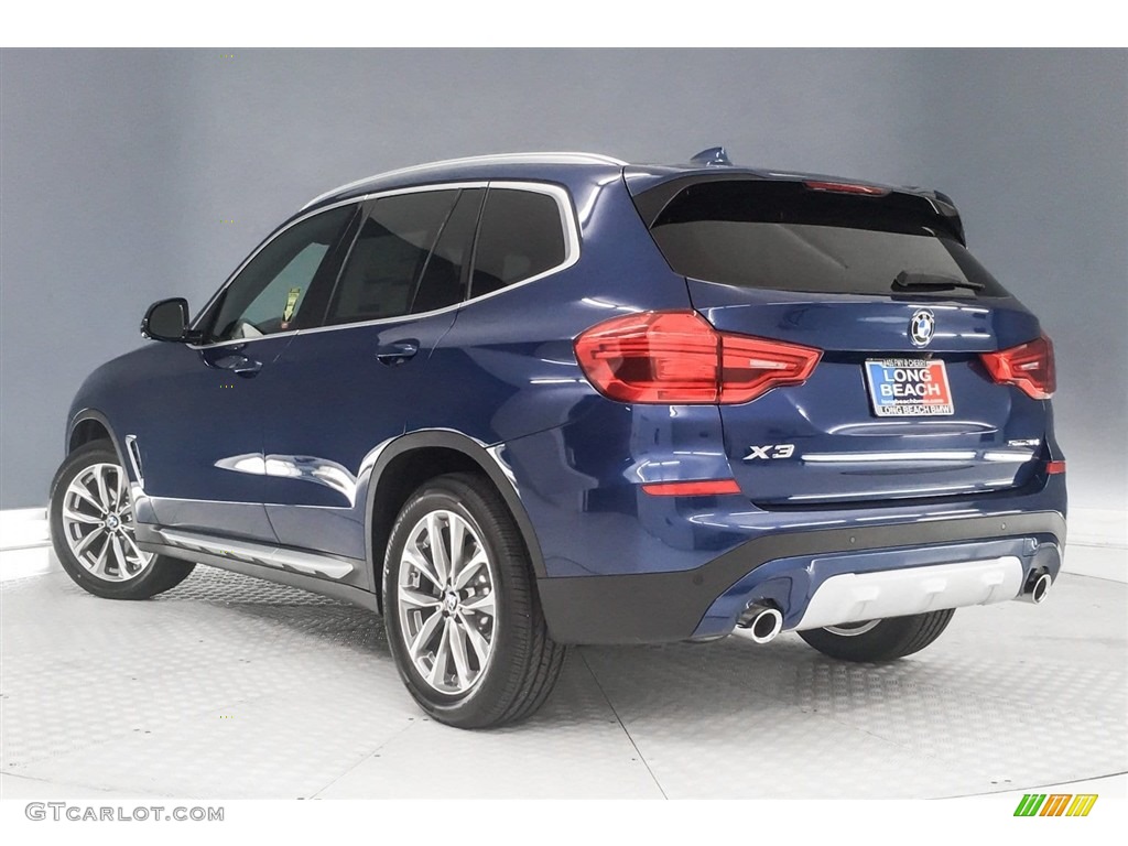 2019 X3 sDrive30i - Phytonic Blue Metallic / Black photo #3