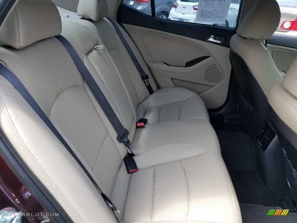 2012 Optima EX - Dark Cherry / Beige photo #11