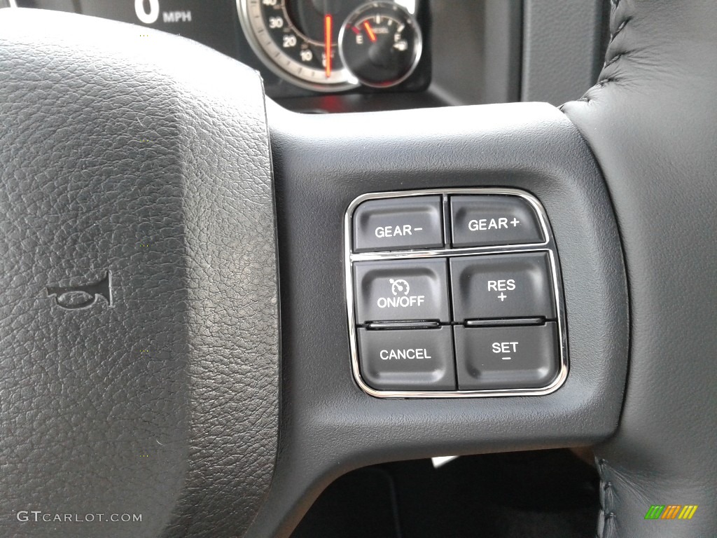 2018 1500 Big Horn Crew Cab 4x4 - Bright White / Black/Diesel Gray photo #18