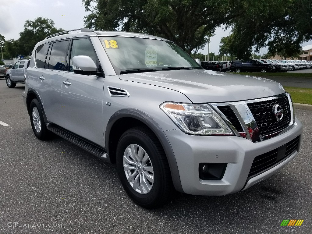2018 Armada SV - Brilliant Silver / Almond photo #7