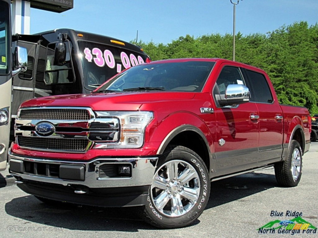 2018 F150 King Ranch SuperCrew 4x4 - Ruby Red / King Ranch Kingsville photo #1