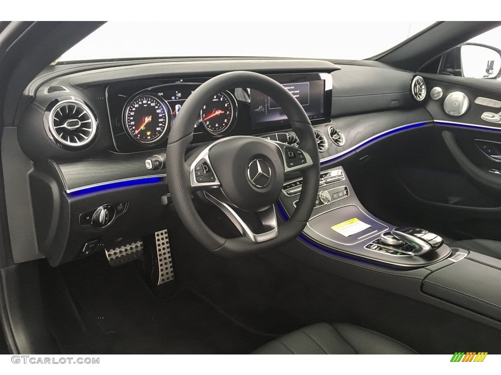 2018 E 400 Coupe - Black / Black photo #5