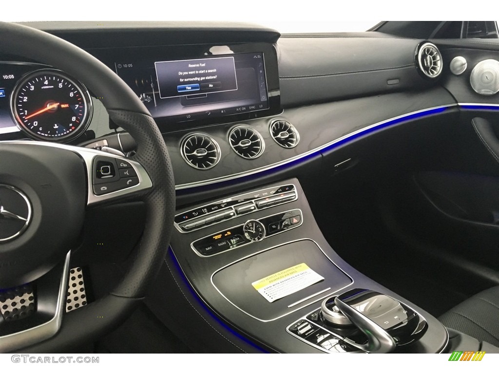 2018 E 400 Coupe - Black / Black photo #6