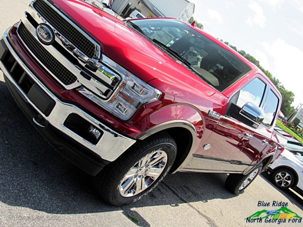 2018 F150 King Ranch SuperCrew 4x4 - Ruby Red / King Ranch Kingsville photo #34