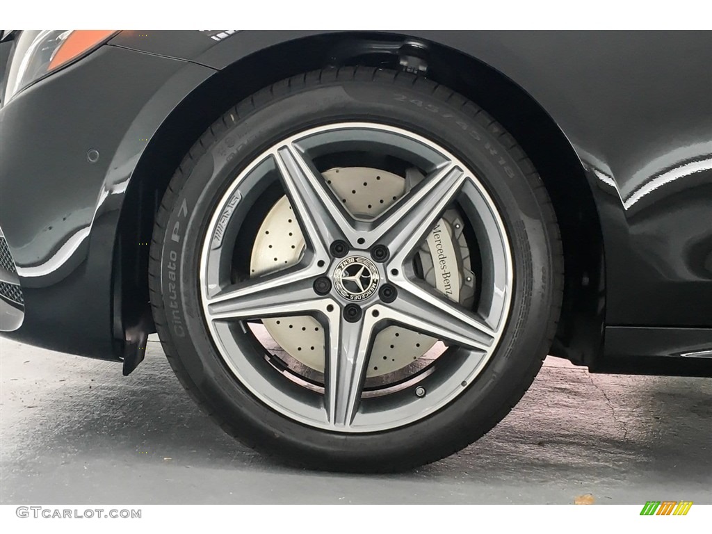 2018 E 300 Sedan - Obsidian Black Metallic / Black photo #9