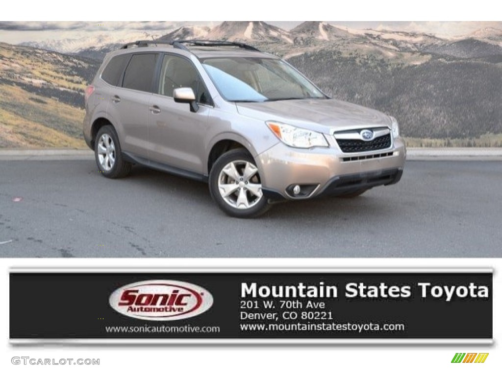 2014 Forester 2.5i Limited - Burnished Bronze Metallic / Black photo #1