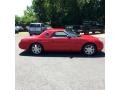 2003 Torch Red Ford Thunderbird Premium Roadster  photo #6