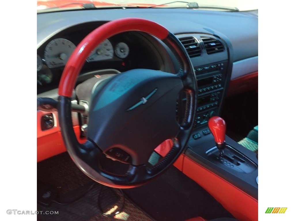 2003 Thunderbird Premium Roadster - Torch Red / Black Ink/Torch Red photo #11