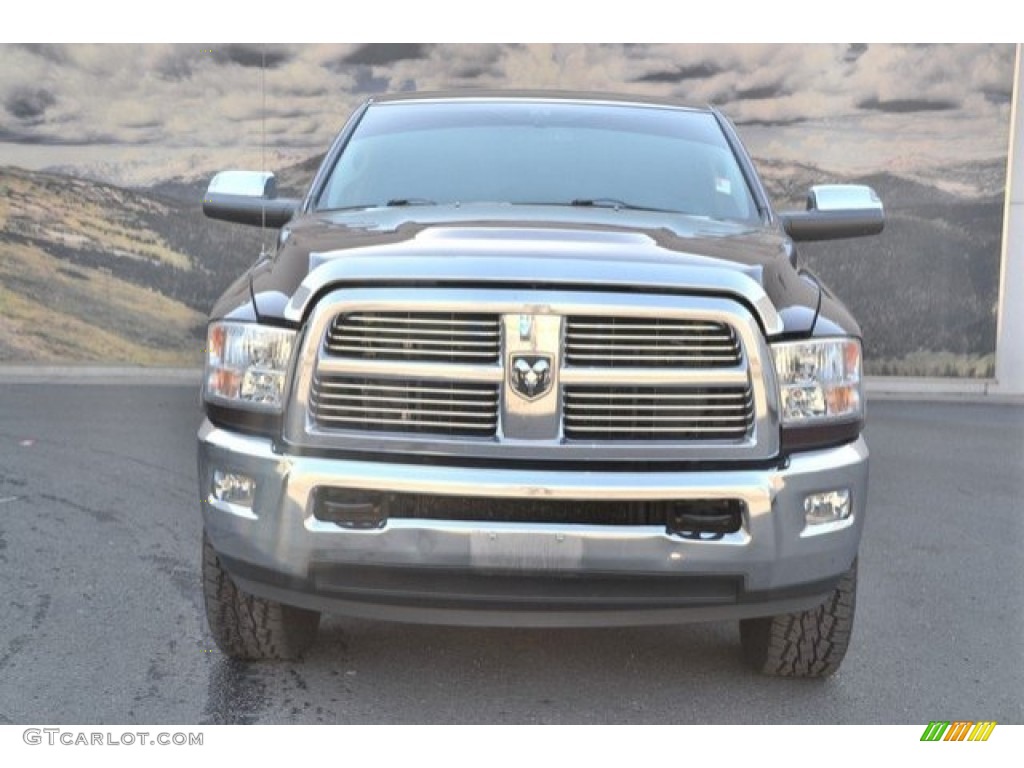 2012 Ram 2500 HD Laramie Crew Cab 4x4 - Deep Molten Red Pearl / Dark Slate photo #2