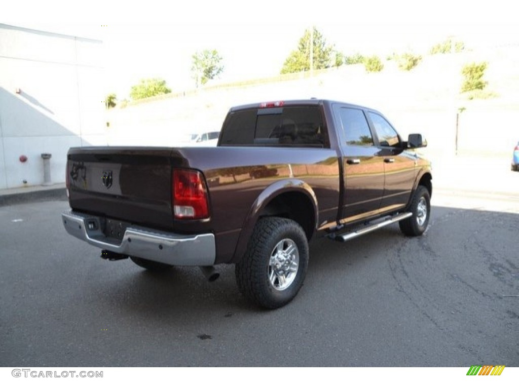 2012 Ram 2500 HD Laramie Crew Cab 4x4 - Deep Molten Red Pearl / Dark Slate photo #7