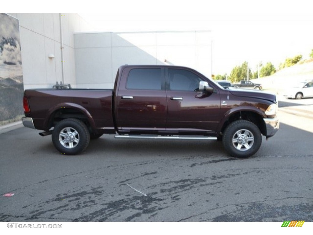2012 Ram 2500 HD Laramie Crew Cab 4x4 - Deep Molten Red Pearl / Dark Slate photo #8