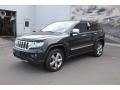 Brilliant Black Crystal Pearl - Grand Cherokee Overland 4x4 Photo No. 2
