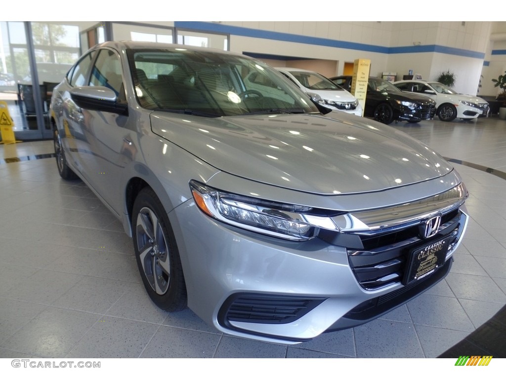 Lunar Silver Metallic 2019 Honda Insight LX Exterior Photo #128035742