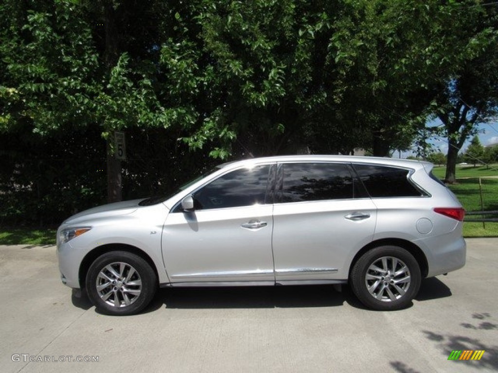 2015 QX60 3.5 AWD - Liquid Platinum / Graphite photo #11