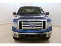 2010 Blue Flame Metallic Ford F150 XLT SuperCab 4x4  photo #2