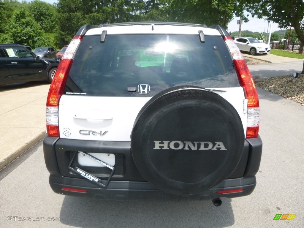 2005 CR-V EX 4WD - Taffeta White / Black photo #8