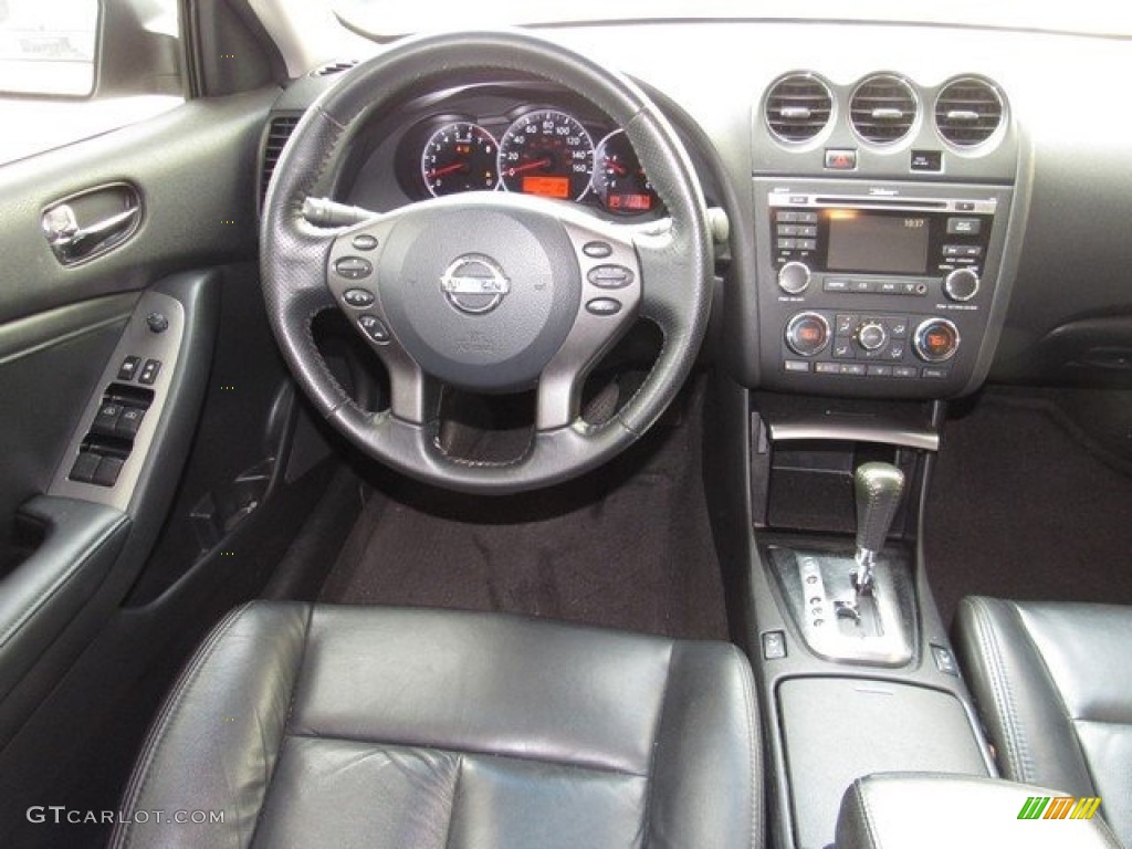 2010 Altima 2.5 SL - Winter Frost White / Charcoal photo #14