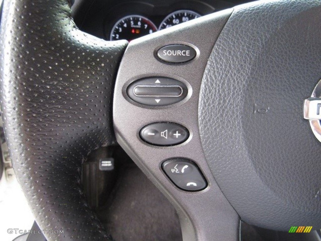 2010 Altima 2.5 SL - Winter Frost White / Charcoal photo #26