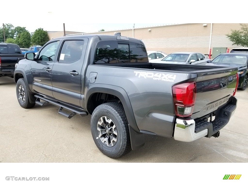 2018 Tacoma TRD Sport Double Cab 4x4 - Magnetic Gray Metallic / Graphite w/Gun Metal photo #2