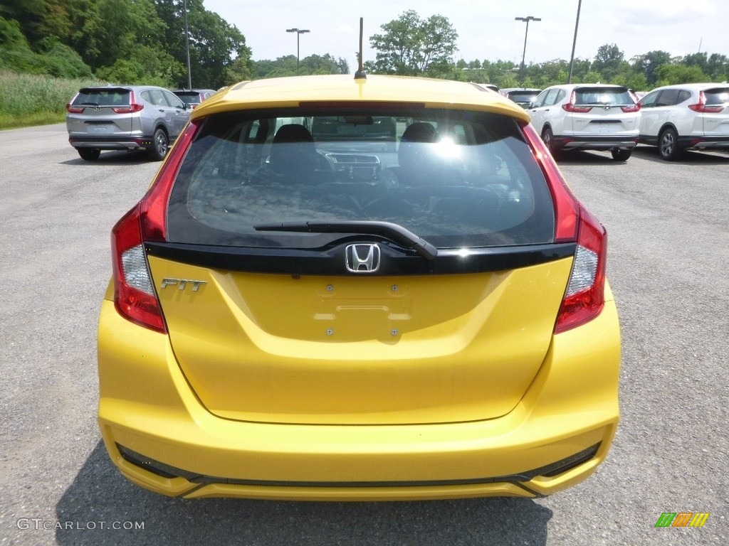 2019 Helios Yellow Pearl Honda Fit LX 128037566 Photo 4 GTCarLot