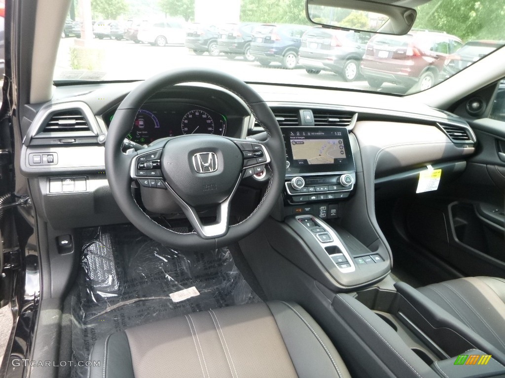 Black Mocha Interior 2019 Honda Insight Touring Photo #128044102