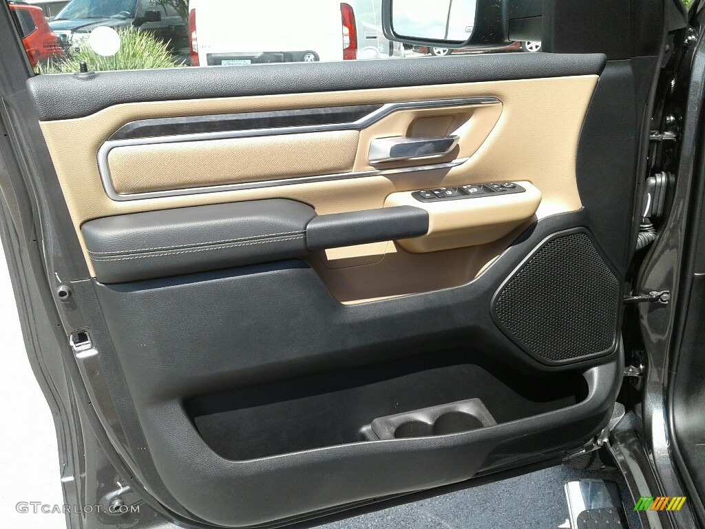 2019 1500 Big Horn Quad Cab - Granite Crystal Metallic / Mountain Brown/Light Frost Beige photo #17
