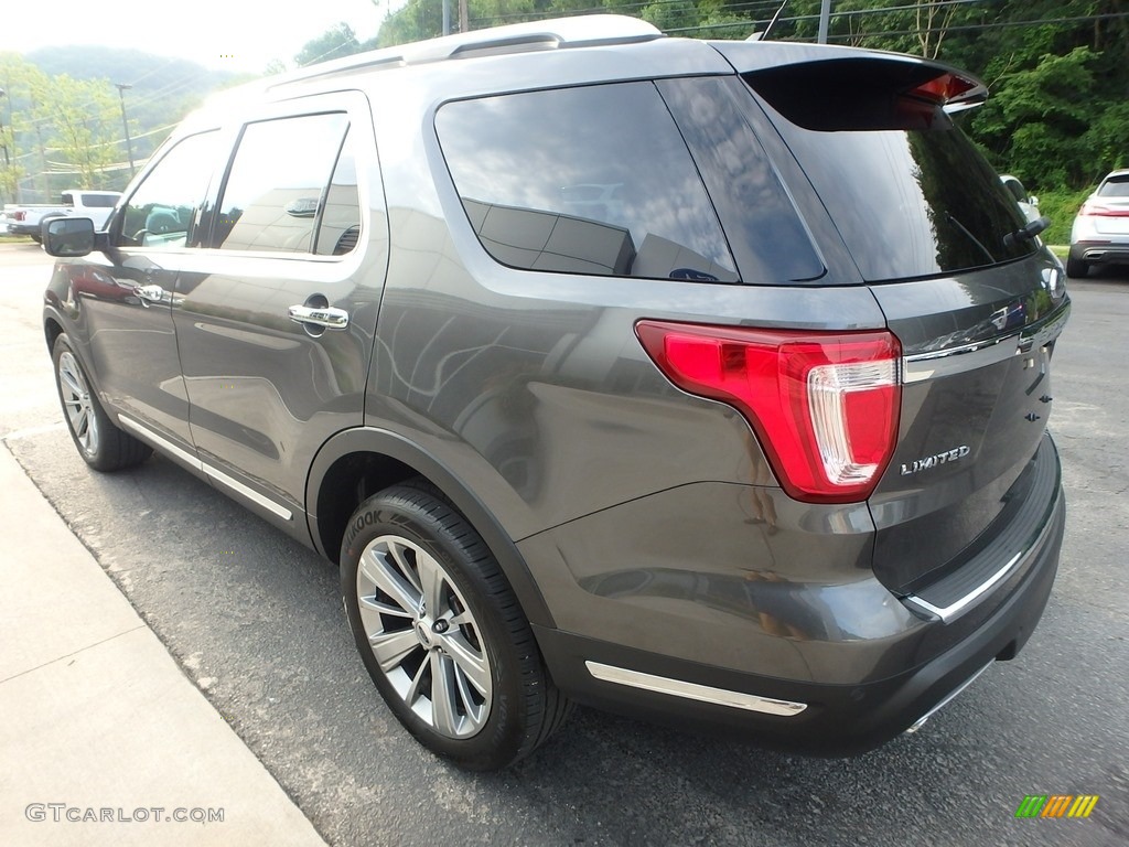2018 Explorer Limited 4WD - Magnetic Metallic / Ebony Black photo #5