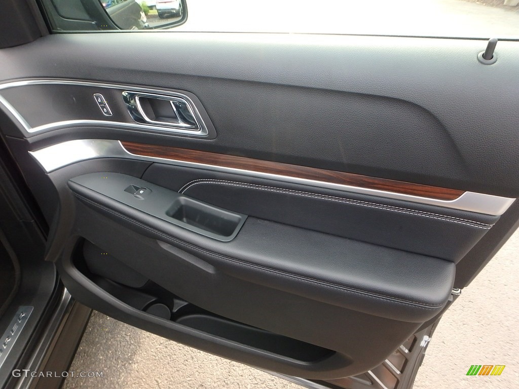 2018 Explorer Limited 4WD - Magnetic Metallic / Ebony Black photo #13