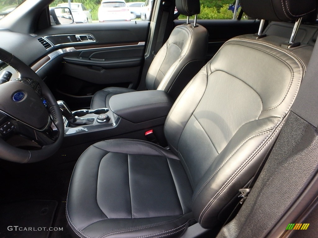 2018 Explorer Limited 4WD - Magnetic Metallic / Ebony Black photo #16