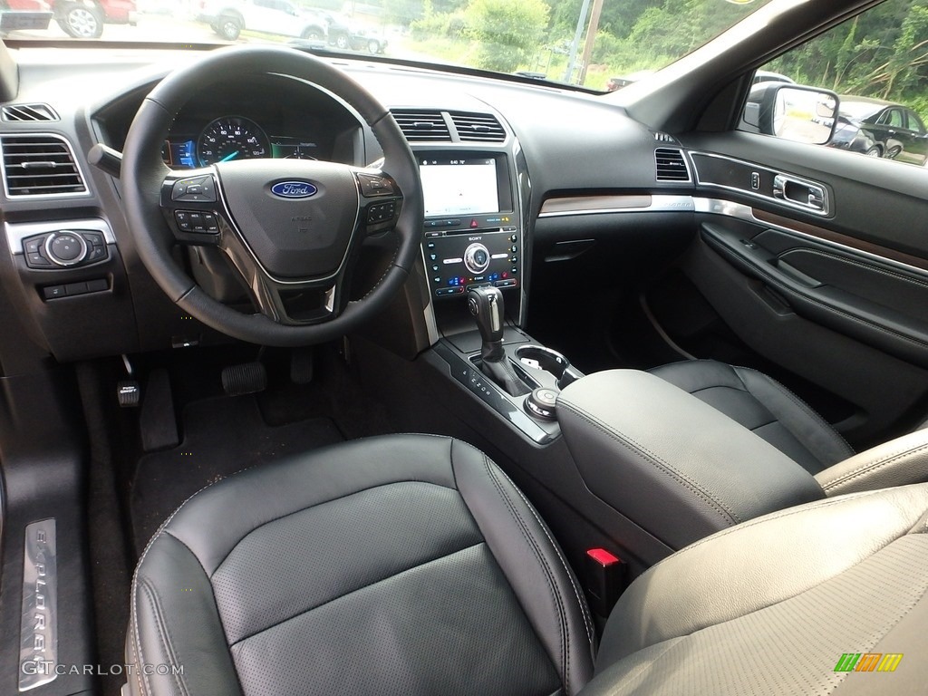 2018 Explorer Limited 4WD - Magnetic Metallic / Ebony Black photo #18