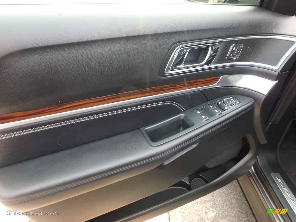 2018 Explorer Limited 4WD - Magnetic Metallic / Ebony Black photo #19