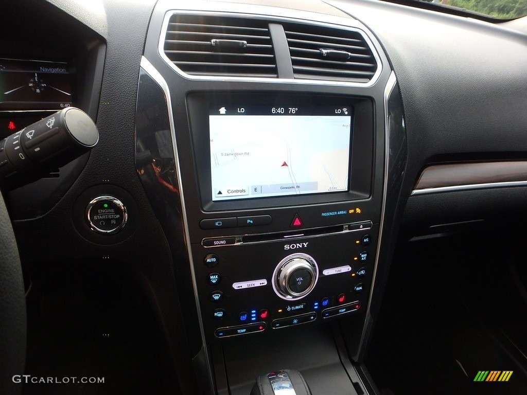 2018 Explorer Limited 4WD - Magnetic Metallic / Ebony Black photo #22