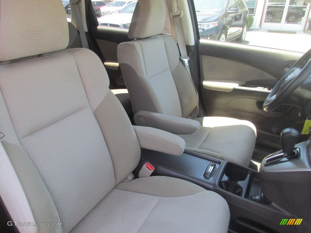 2013 CR-V EX AWD - Kona Coffee Metallic / Gray photo #9
