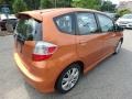 2011 Orange Revolution Metallic Honda Fit Sport  photo #5