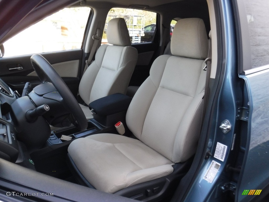 2015 CR-V EX AWD - Mountain Air Metallic / Beige photo #13