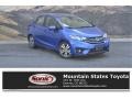 Aegean Blue Metallic 2015 Honda Fit EX