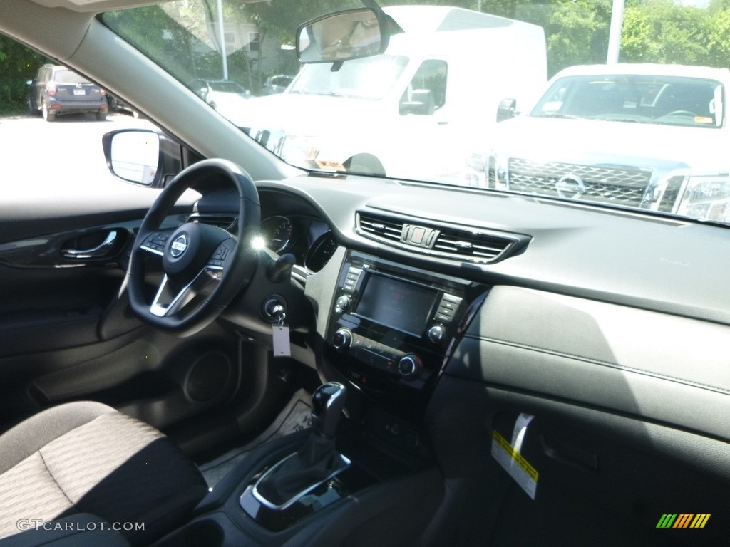 2018 Rogue S AWD - Caspian Blue / Charcoal photo #11