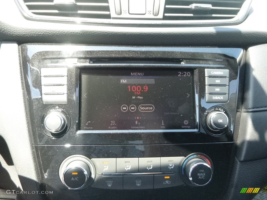 2018 Rogue S AWD - Caspian Blue / Charcoal photo #15