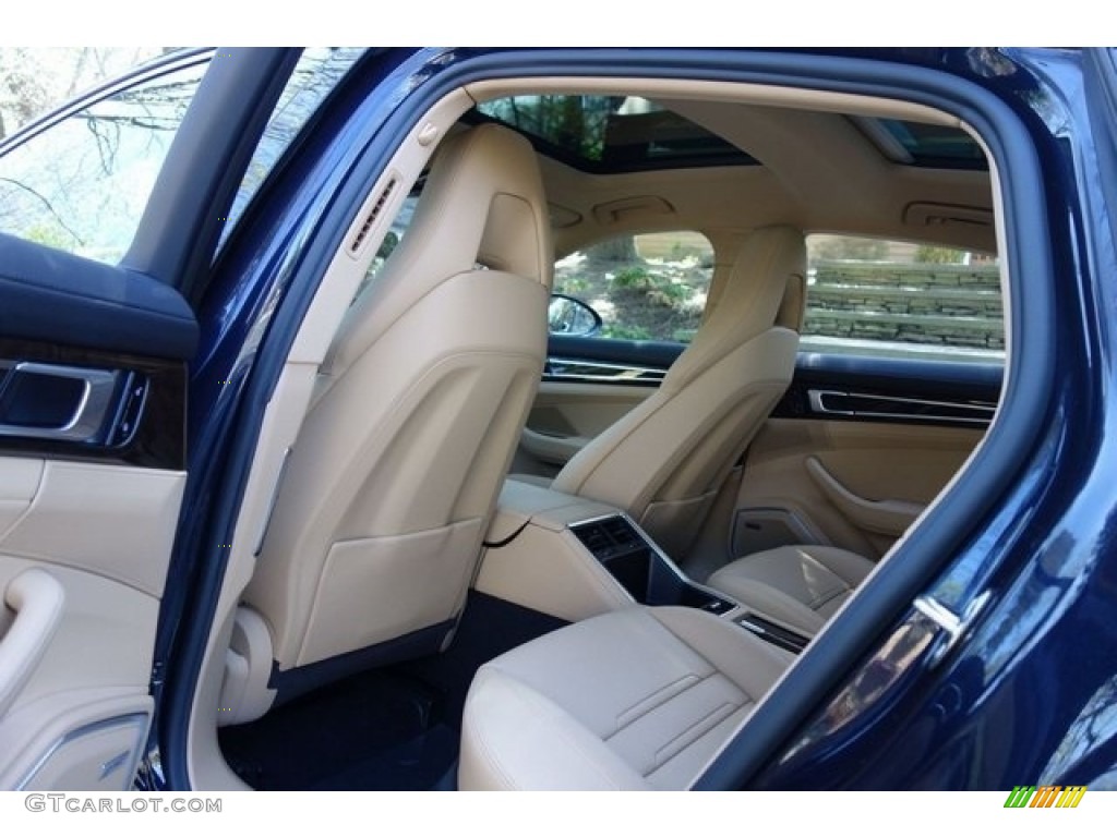 2018 Porsche Panamera 4 E-Hybrid Rear Seat Photo #128053745