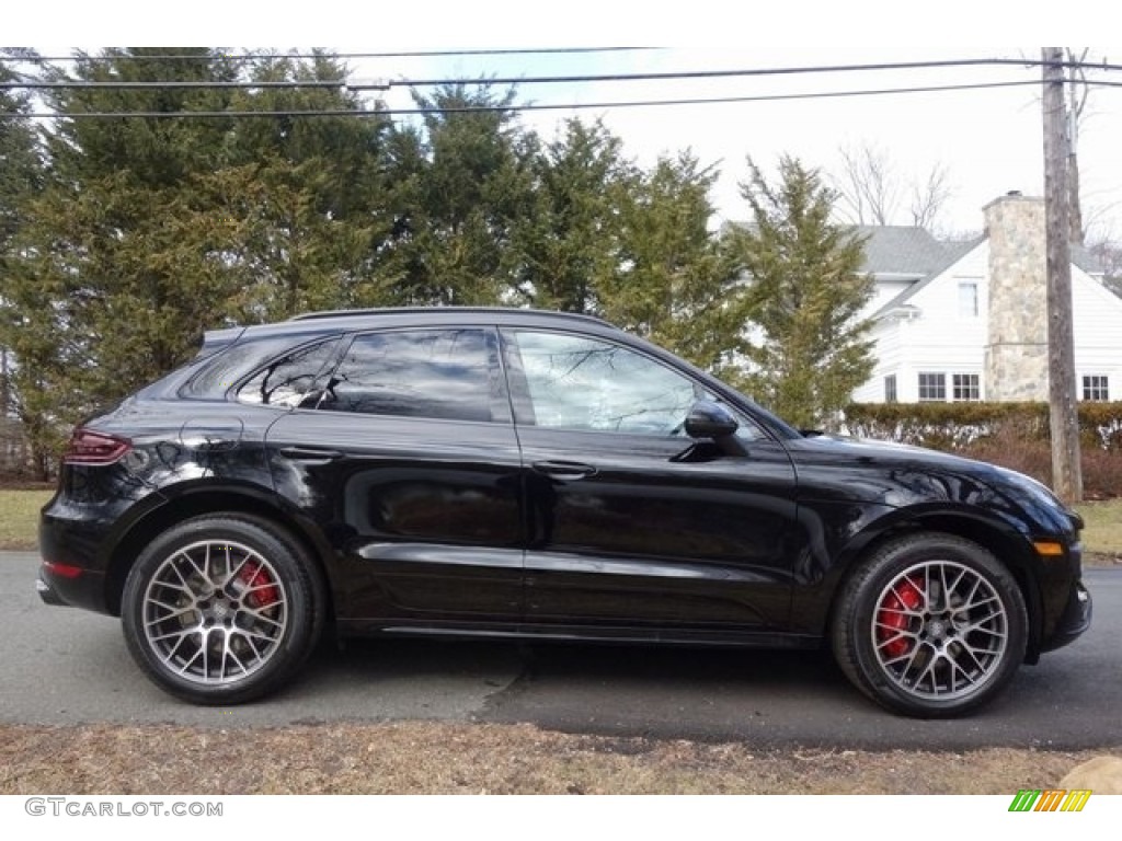 Black 2018 Porsche Macan Turbo Exterior Photo #128053919