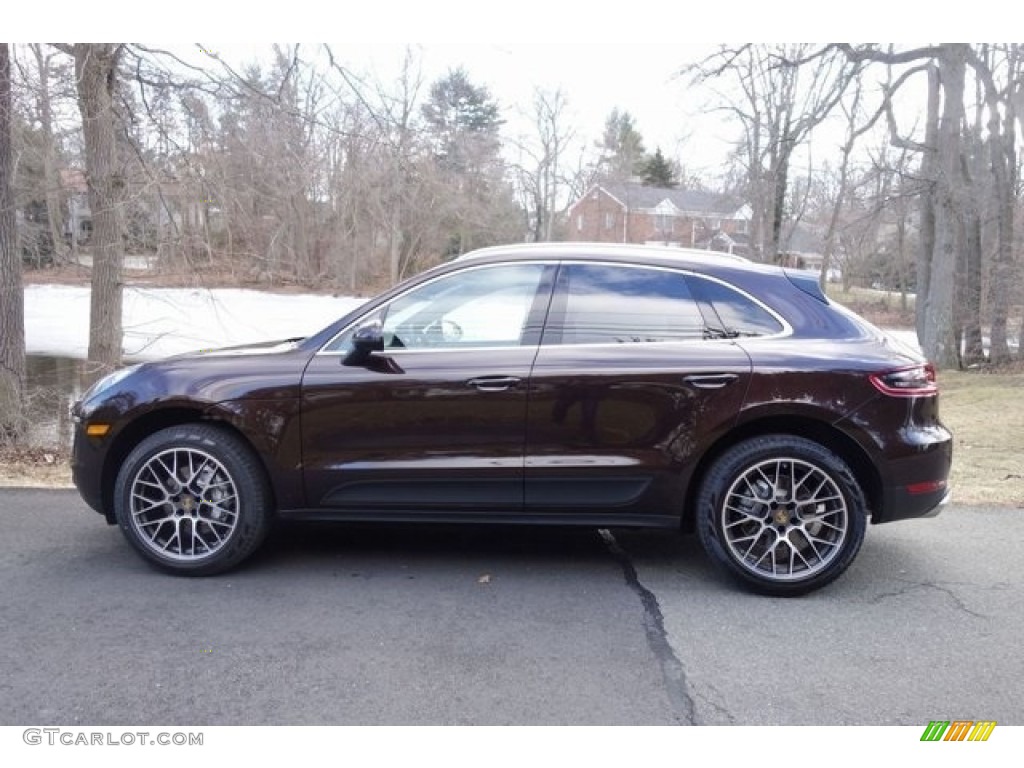 Mahogany Metallic 2018 Porsche Macan S Exterior Photo #128054294