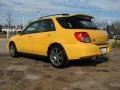 2003 Sonic Yellow Subaru Impreza WRX Wagon  photo #5