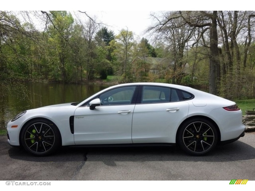 White 2018 Porsche Panamera 4 E-Hybrid Exterior Photo #128055563
