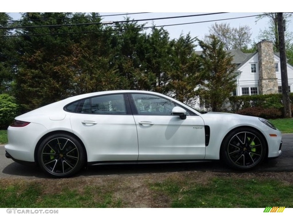 White 2018 Porsche Panamera 4 E-Hybrid Exterior Photo #128055645